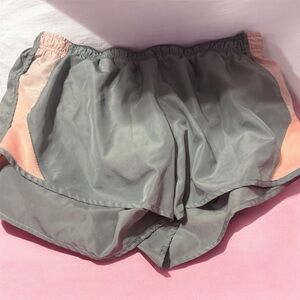Women's Gray and Pink Shorts